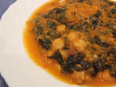 Guiso de garbanzos